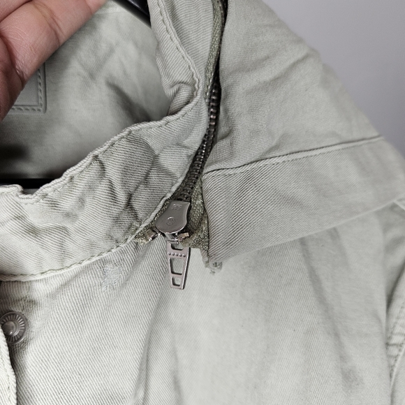 BLANKNYC Light Green Drawstring Jacket Removable Hood Size Large NWT - Picture 3 of 8